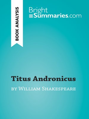 cover image of Titus Andronicus by William Shakespeare (Book Analysis)